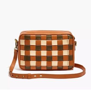 Madewell Large Woven Transportation Camera Bag